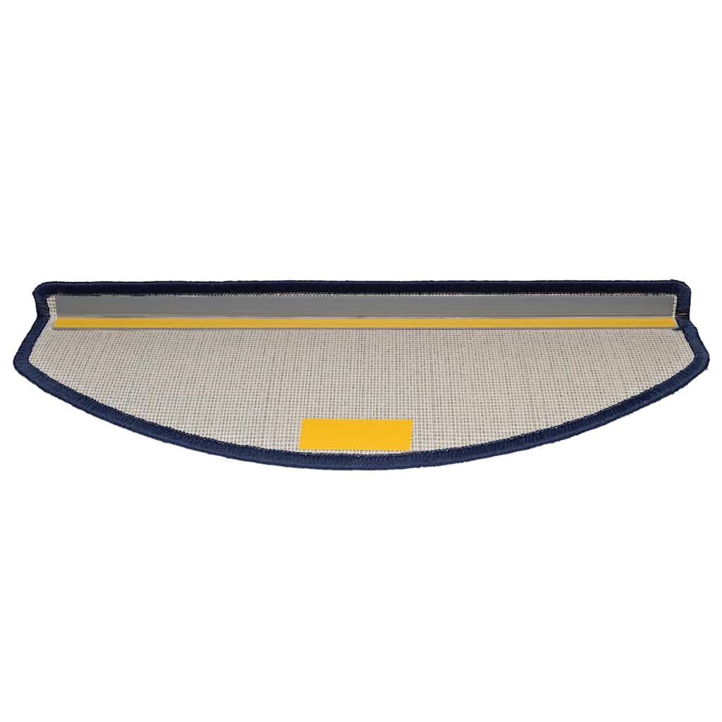 Prostirke za stepenice 30 kom 65x24x4 cm plave poluokrugle velike