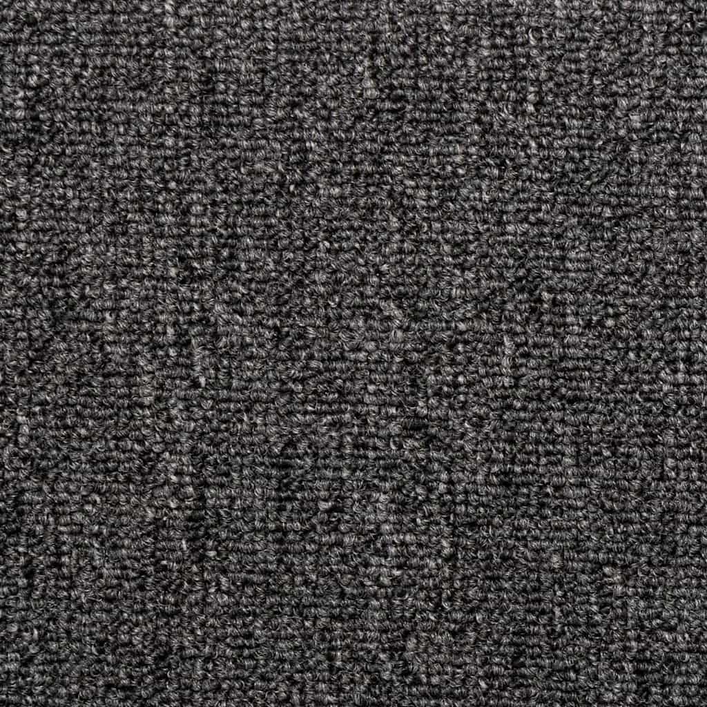 Prostirke za stepenice 30 kom 65x21x4 cm antracit pravokutni rub