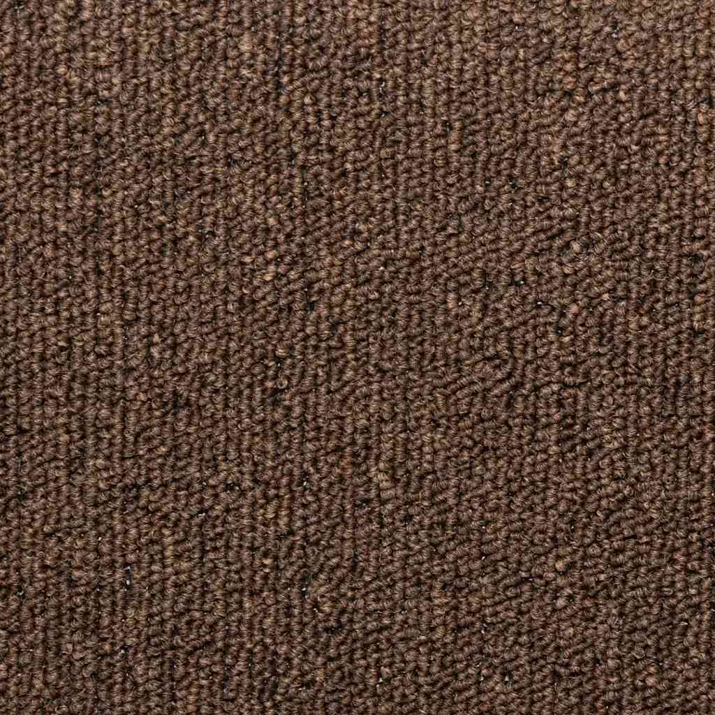 Prostirke za stepenice 30 kom 65x21x4 cm boje kave s pravokutnim rubom