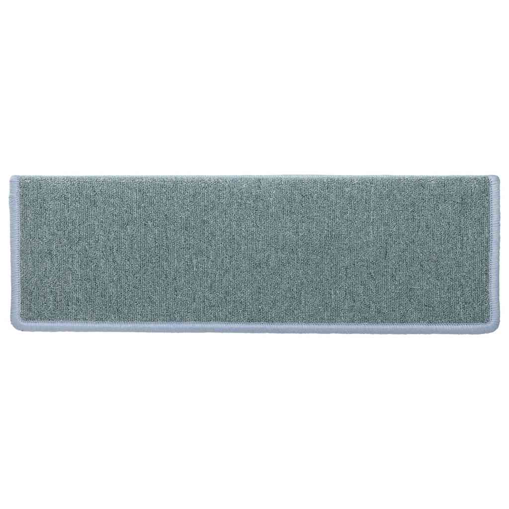 Prostirke za stepenice 30 kom 65x21x4 cm morsko plave pravokutne rubove