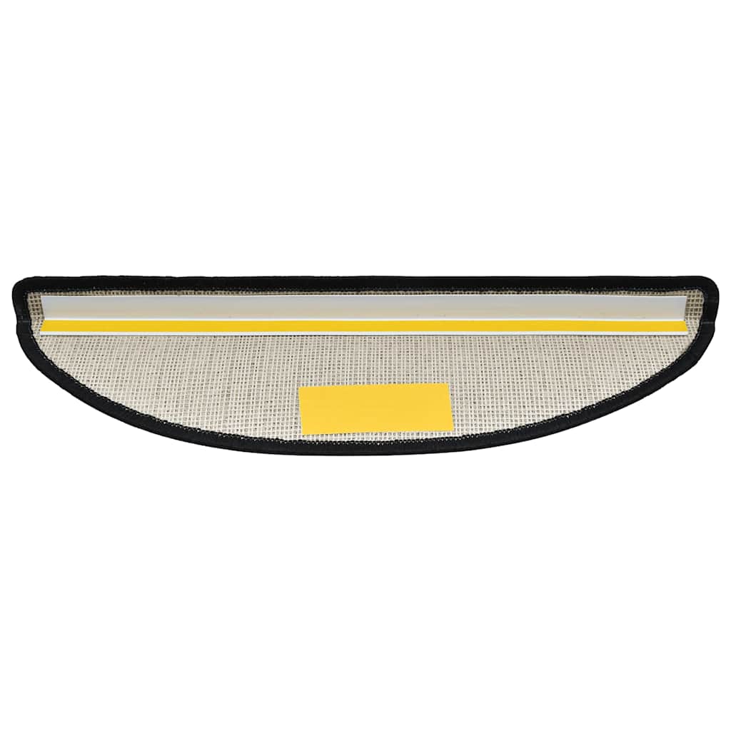 Prostirke za stepenice 20 kom 56x17x3 cm antracit poluokrugle