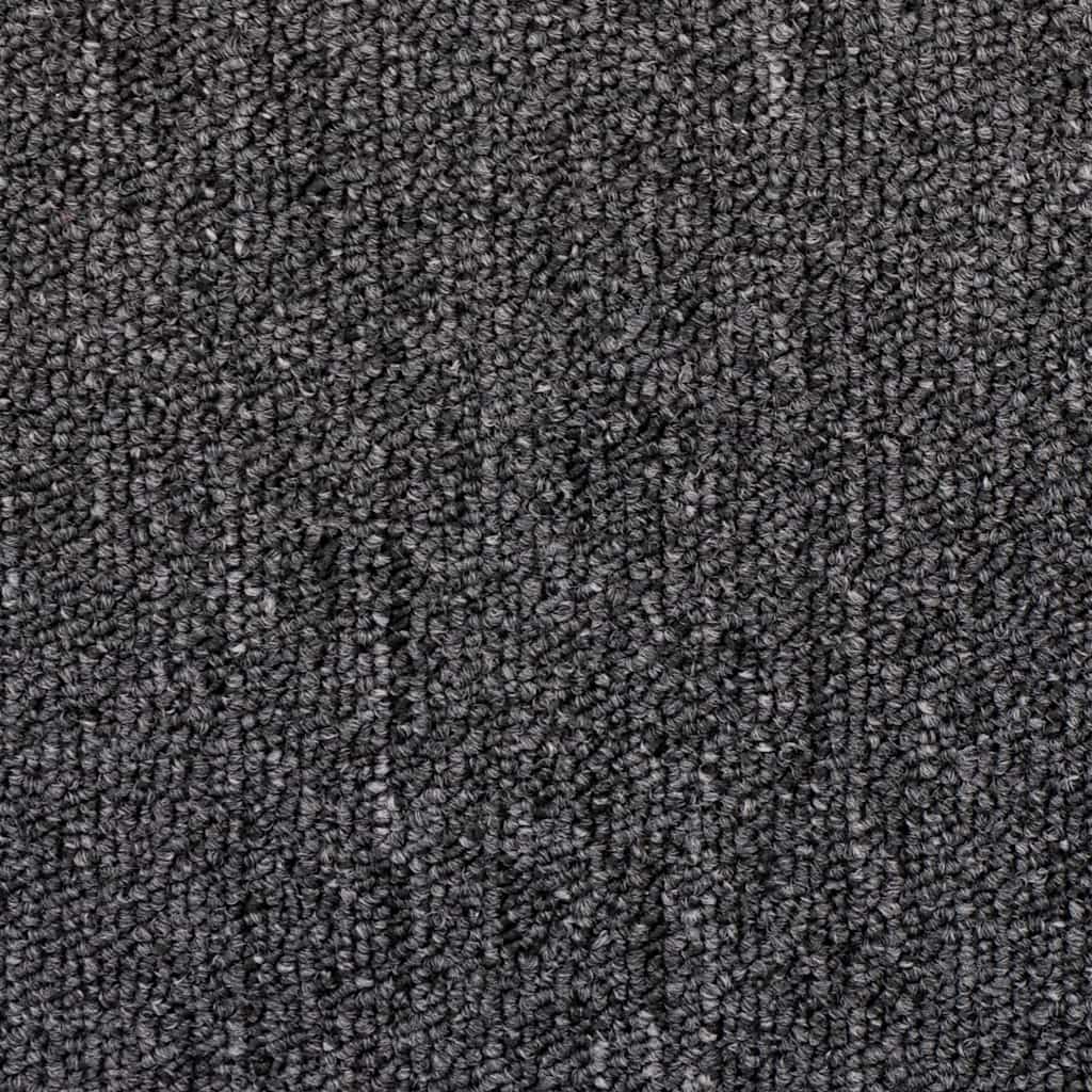 Prostirke za stepenice 20 kom 65x24x4 cm antracit poluokrugle velike