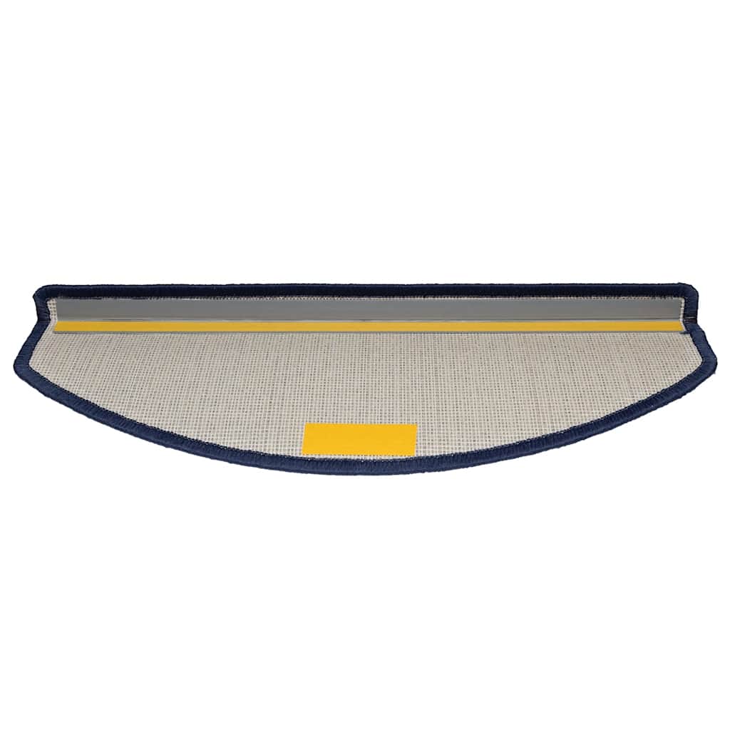 Prostirke za stepenice 20 kom 65x24x4 cm plave poluokrugle velike