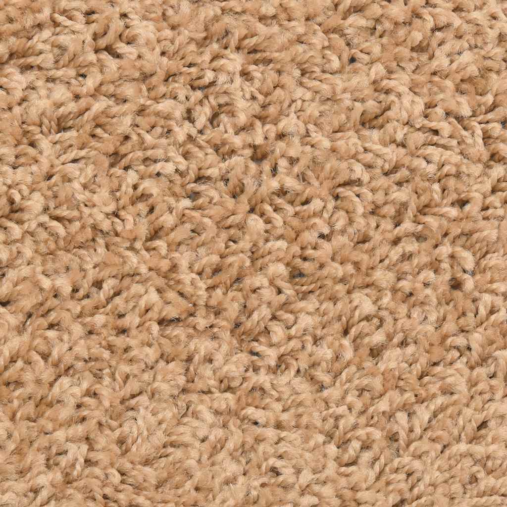 Prostirke za stepenice 30 kom 56x17x3 cm bež poluokrugle