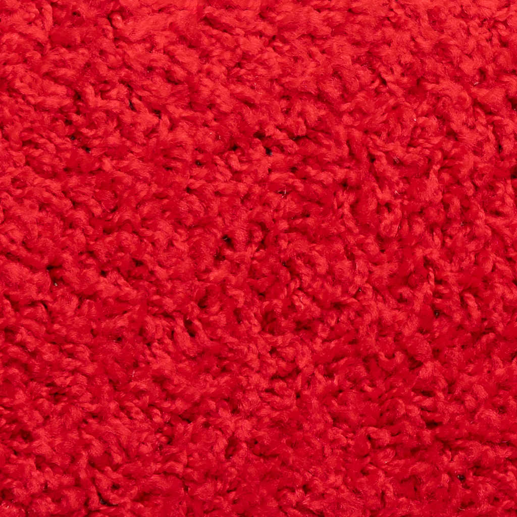 Prostirke za stepenice 30 kom 56x17x3 cm crvene poluokrugle