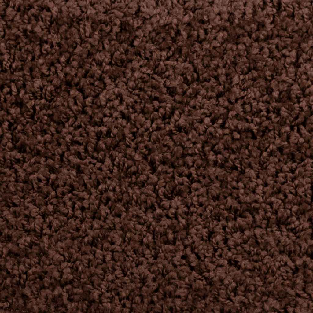 Prostirke za stepenice 30 kom 65x21x4 cm Smeđe poluokrugle velike