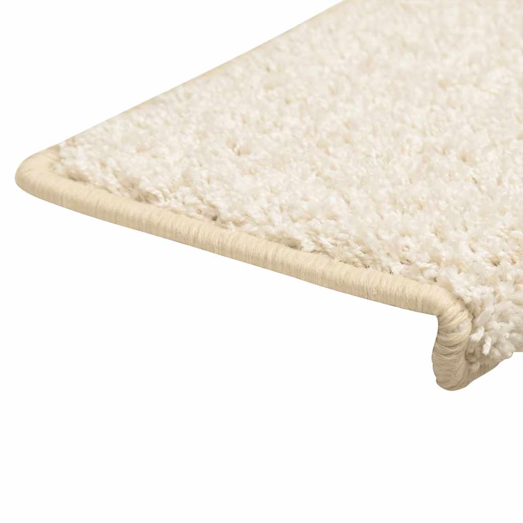 Prostirke za stepenice 30 kom 65x21x4 cm bijele pravokutne rubove