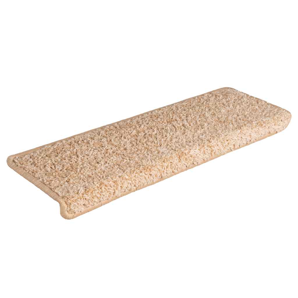 Prostirke za stepenice 30 kom 65x21x4 cm zlatne pravokutne rubove