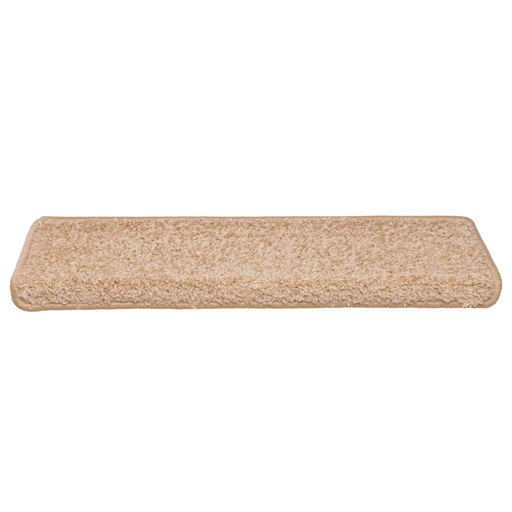 Prostirke za stepenice 30 kom 65x21x4 cm zlatne pravokutne rubove