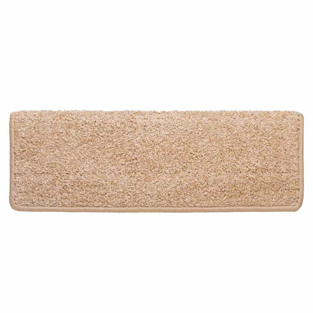 Prostirke za stepenice 30 kom 65x21x4 cm zlatne pravokutne rubove