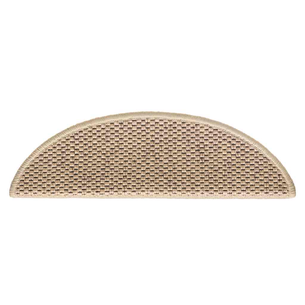 Samoljepljivi otirači za stepenice 30kom 56x17x3cm boja pijeska
