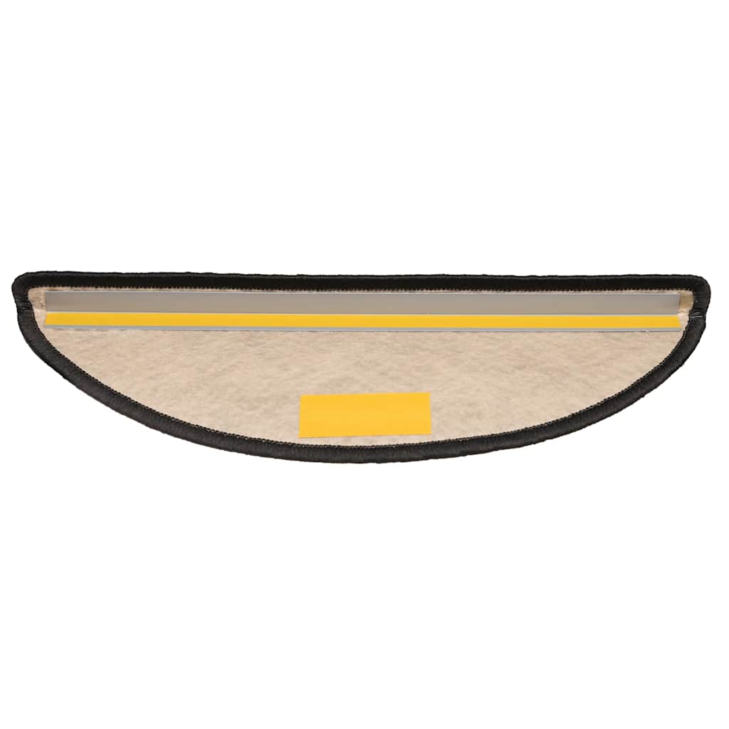 Samoljepljivi otirači za stepenice 30 kom 65x21x4 cm antracit