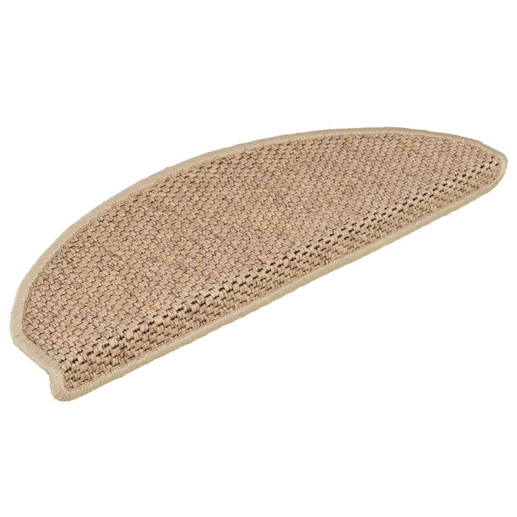 Samoljepljivi otirači za stepenice 30kom 65x21x4cm boja pijeska