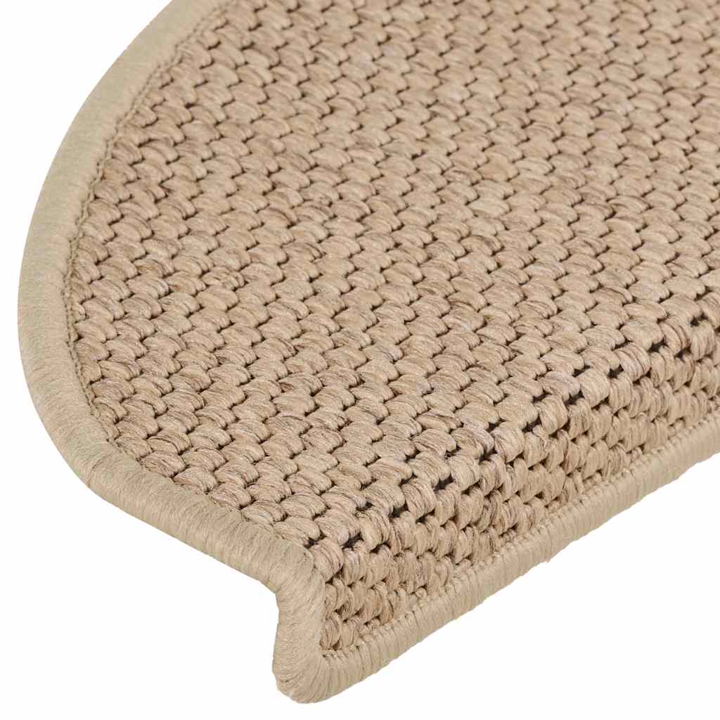 Samoljepljivi otirači za stepenice 30kom 65x21x4cm boja pijeska