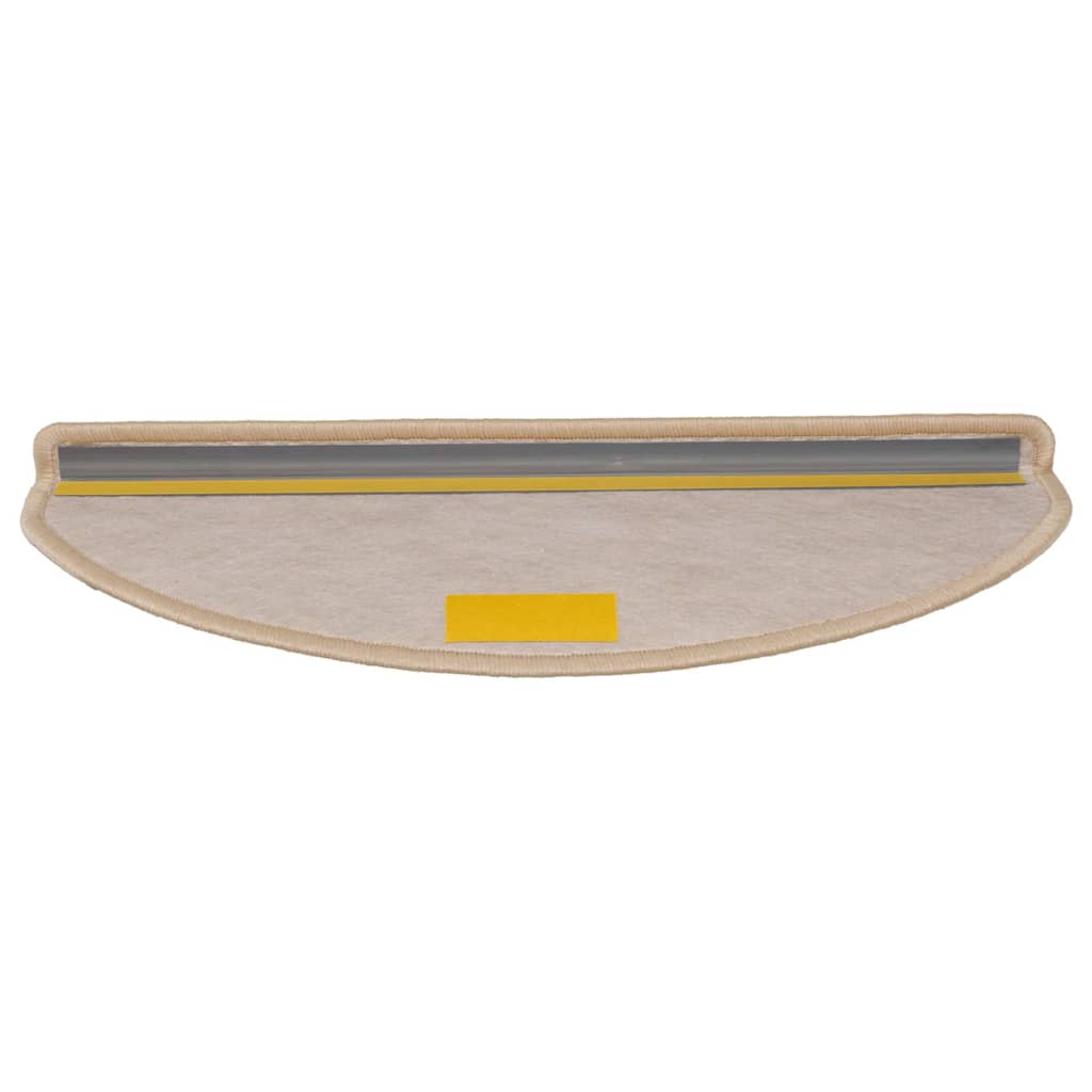 Samoljepljivi otirači za stepenice 30 kom 65x21x4 cm svjetlobež