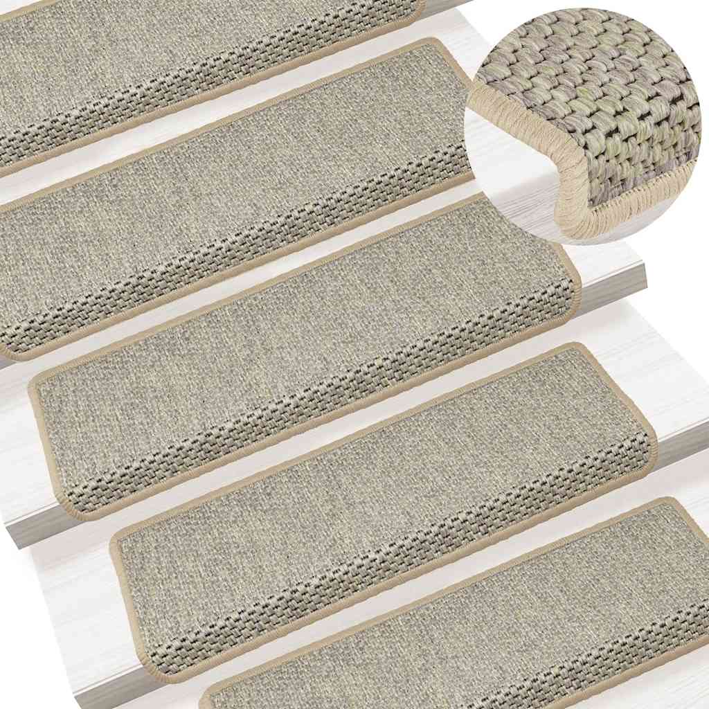 Samoljepljivi otirači za stepenice 30 kom 65x21x4 cm svijetlo zeleni