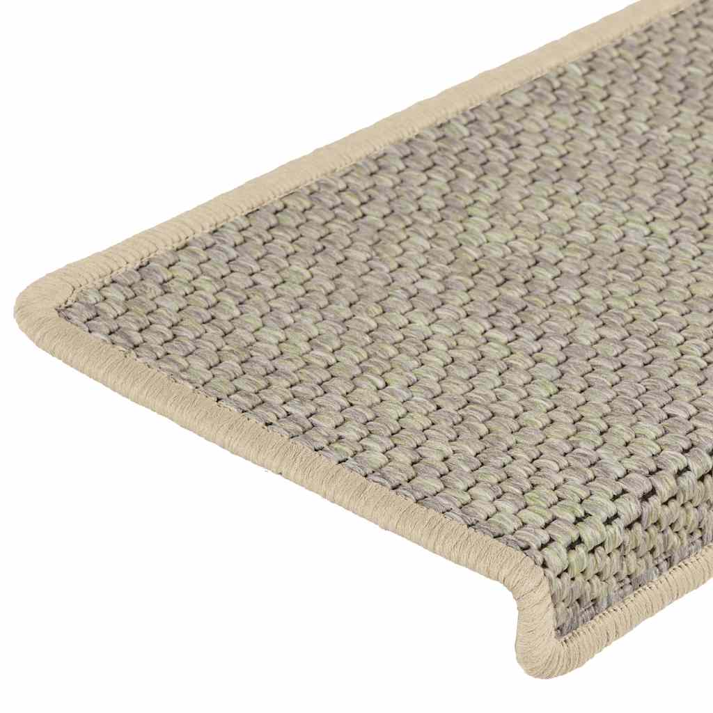 Samoljepljivi otirači za stepenice 30 kom 65x21x4 cm svijetlo zeleni