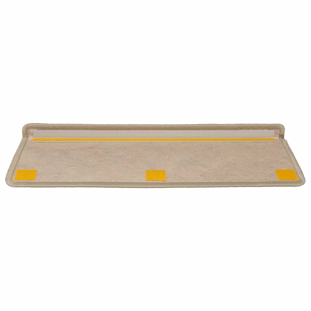 Samoljepljivi otirači za stepenice 30kom 65x21x4cm boja pijeska