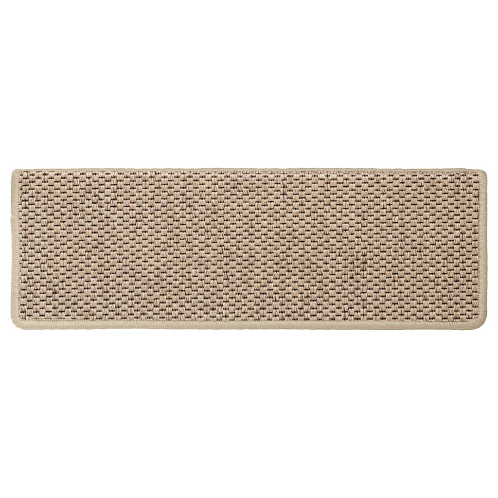 Samoljepljivi otirači za stepenice 30kom 65x21x4cm boja pijeska