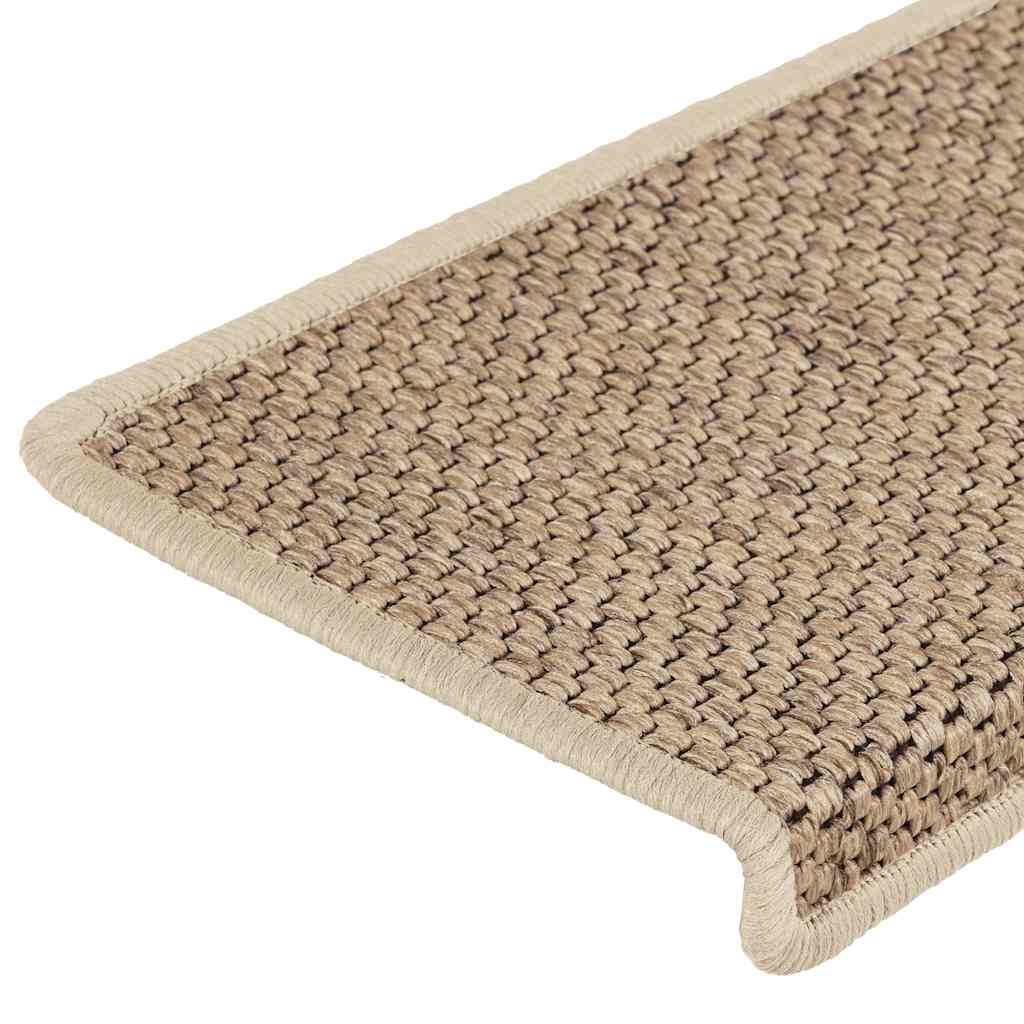 Samoljepljivi otirači za stepenice 30kom 65x21x4cm boja pijeska