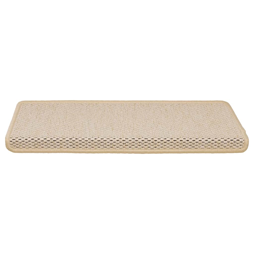 Samoljepljivi otirači za stepenice 30 kom 65x21x4 cm Berber