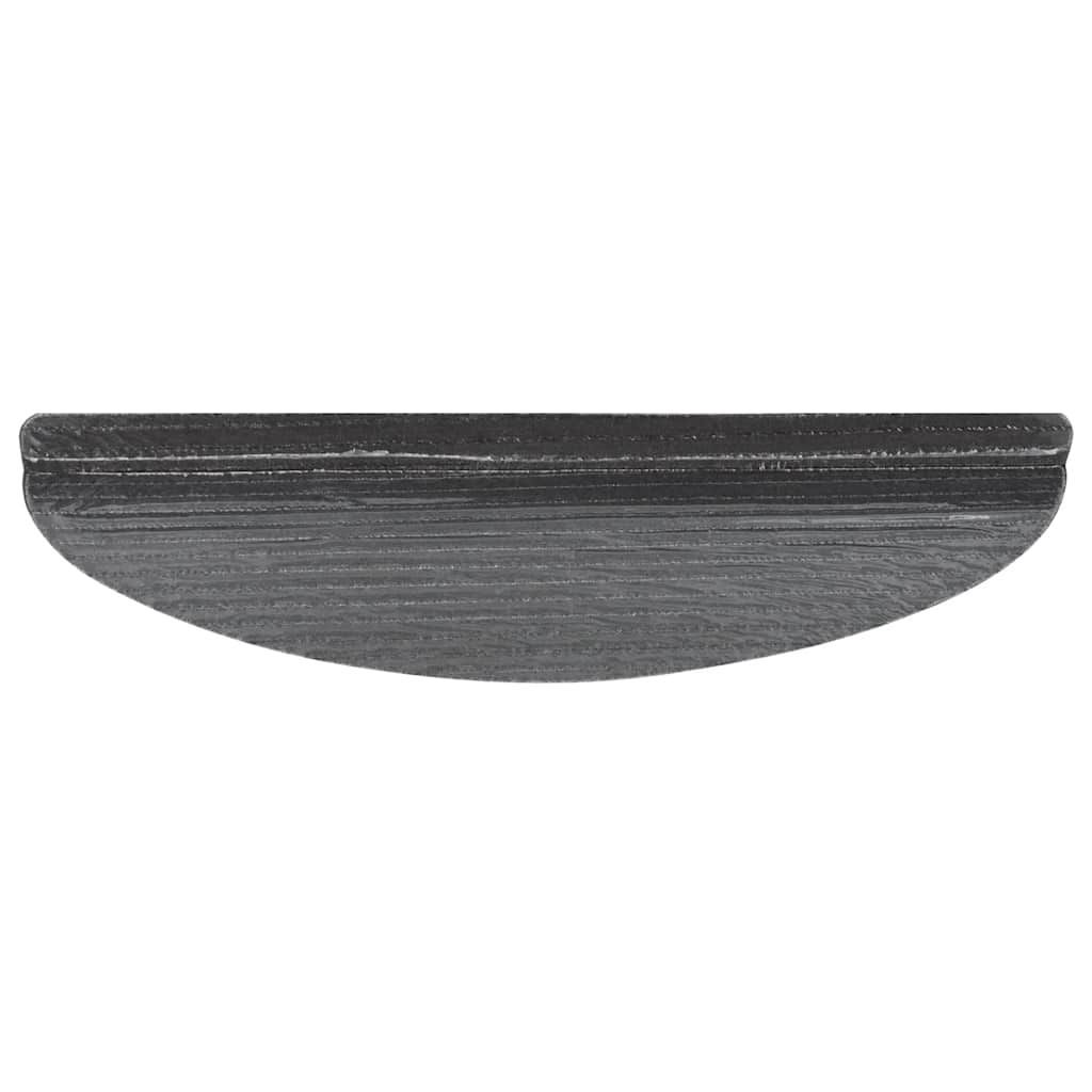 Samoljepljivi otirači za stepenice 20 kom antracit 56x17x3 cm