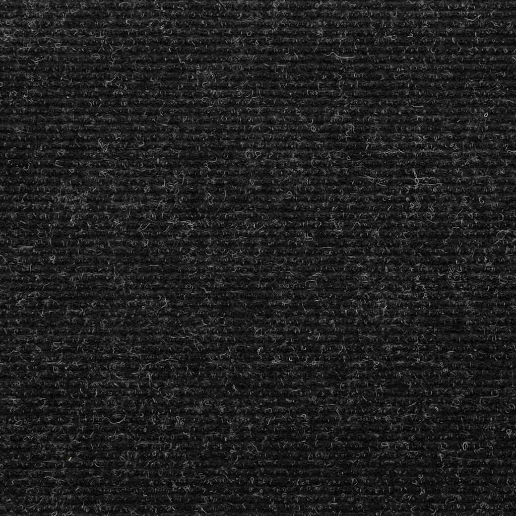 Samoljepljivi otirači za stepenice 20 kom antracit 56x17x3 cm