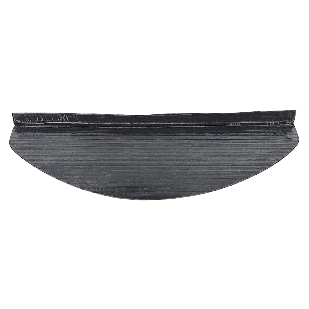 Samoljepljivi otirači za stepenice 30 kom crni 56 x 17 x 3 cm