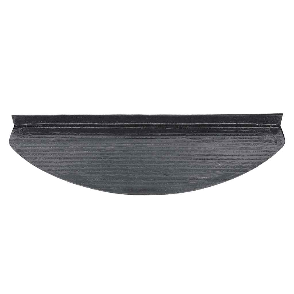 Samoljepljivi otirači za stepenice 20 kom crni 65x22,5x3,5 cm