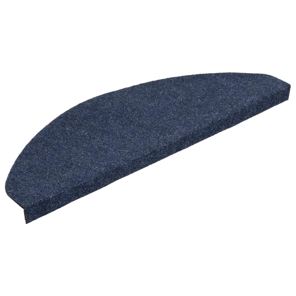 Samoljepljivi otirači za stepenice 30 kom plavi 65x22,5x3,5 cm