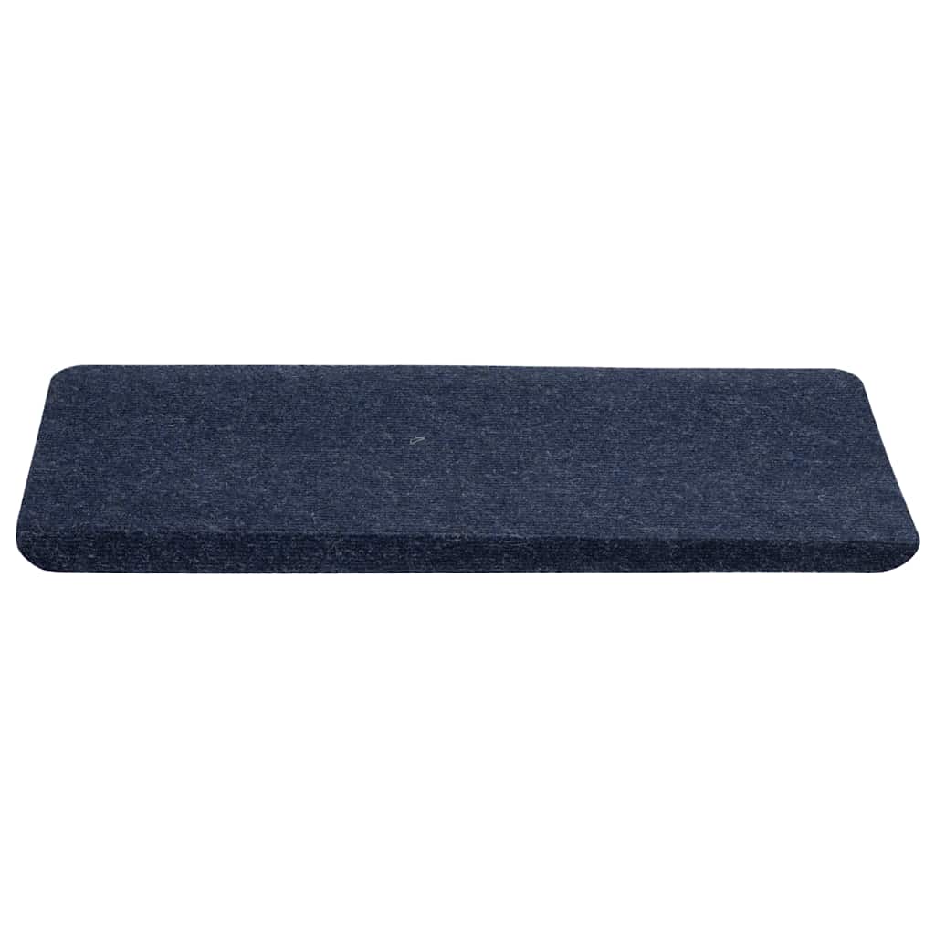 Samoljepljivi otirači za stepenice 30 kom plavi 65x24,5x3,5 cm