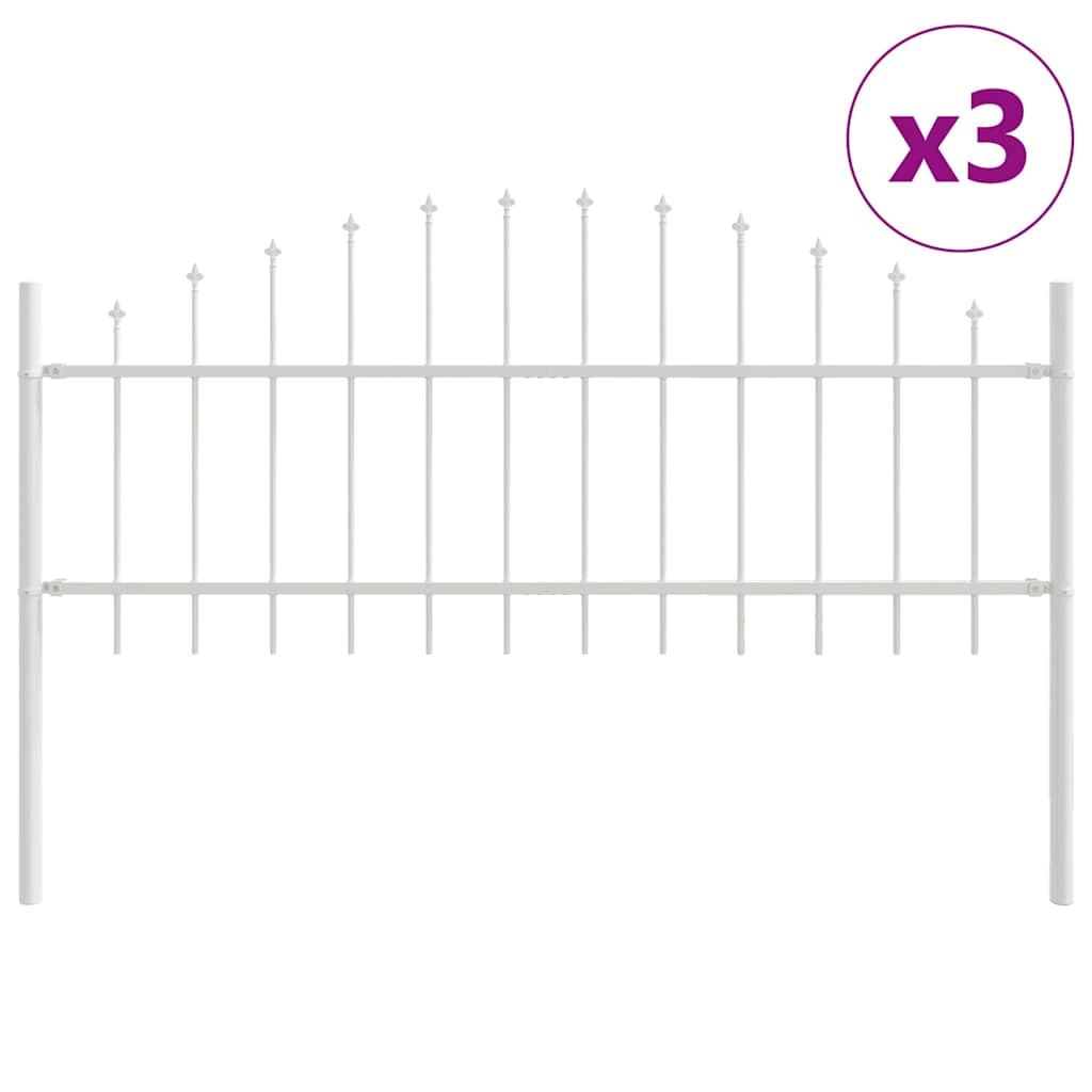 Vrtna Ograda Woerden 3 pcs Bijelo