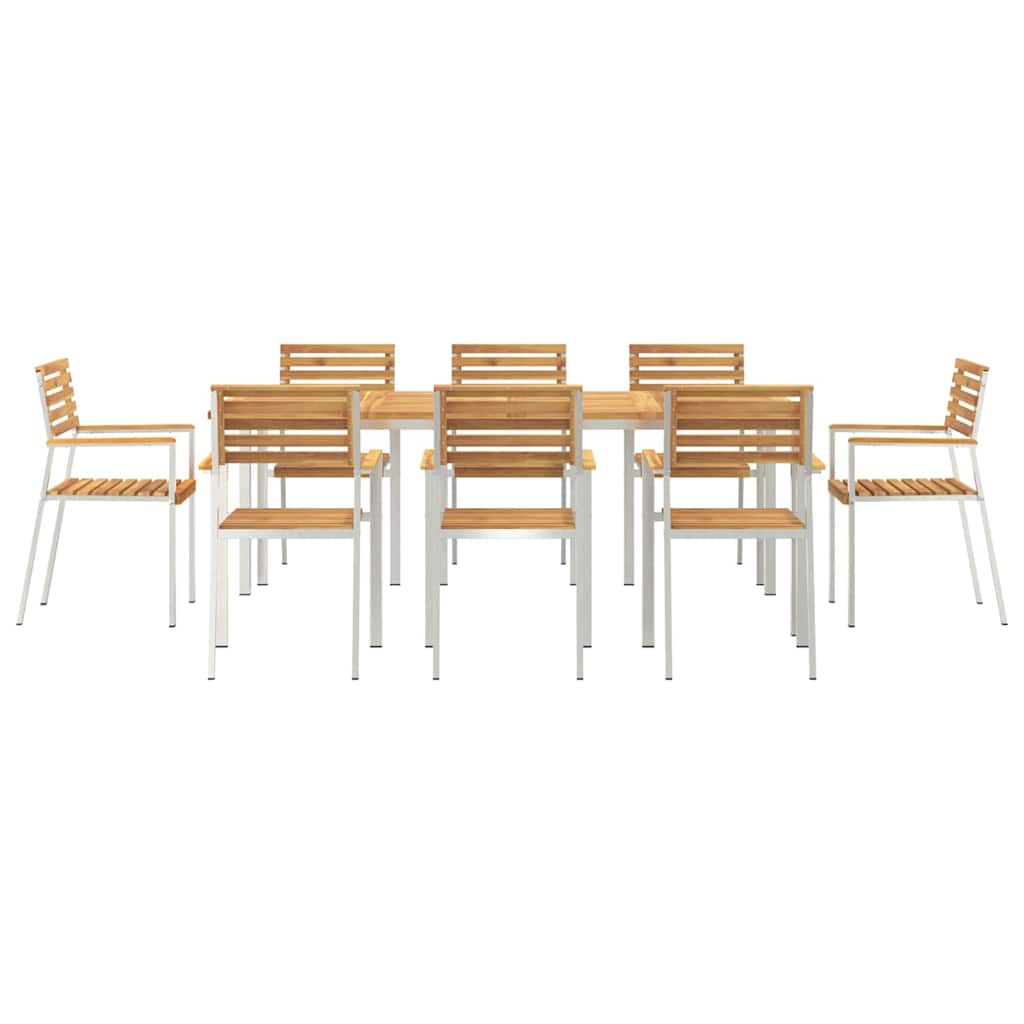 Vrtni set za objed 9 pcs