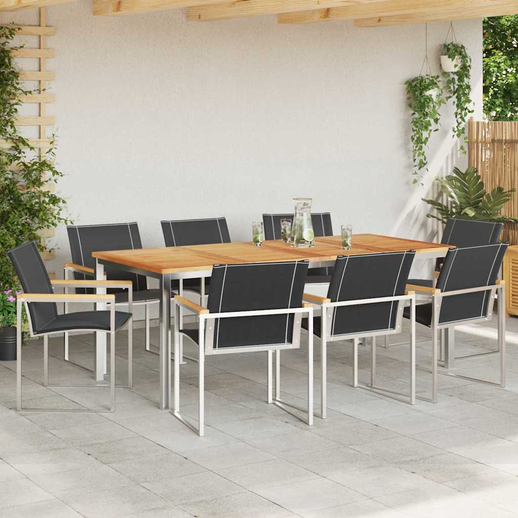 Vrtni set za objed 9 pcs