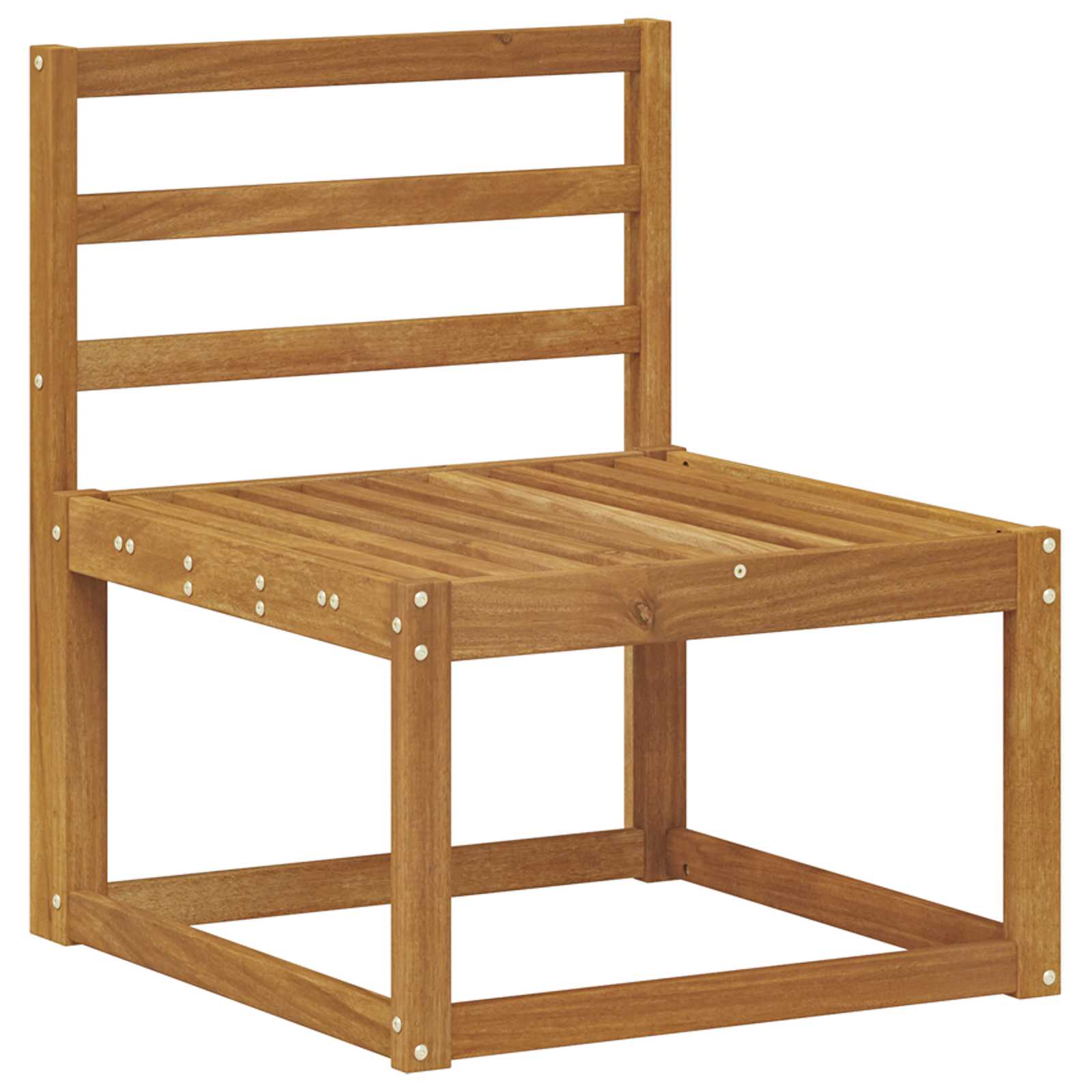 Set vanjskih sofa 8 pcs Prirodna Čvrsto drvo akacije