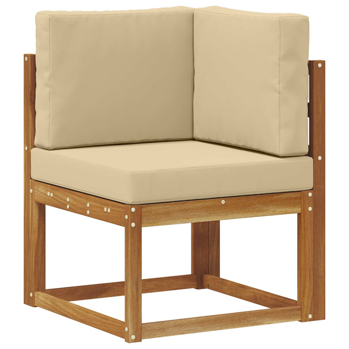 Set vanjskih sofa 7 kom. Prirodna i bež