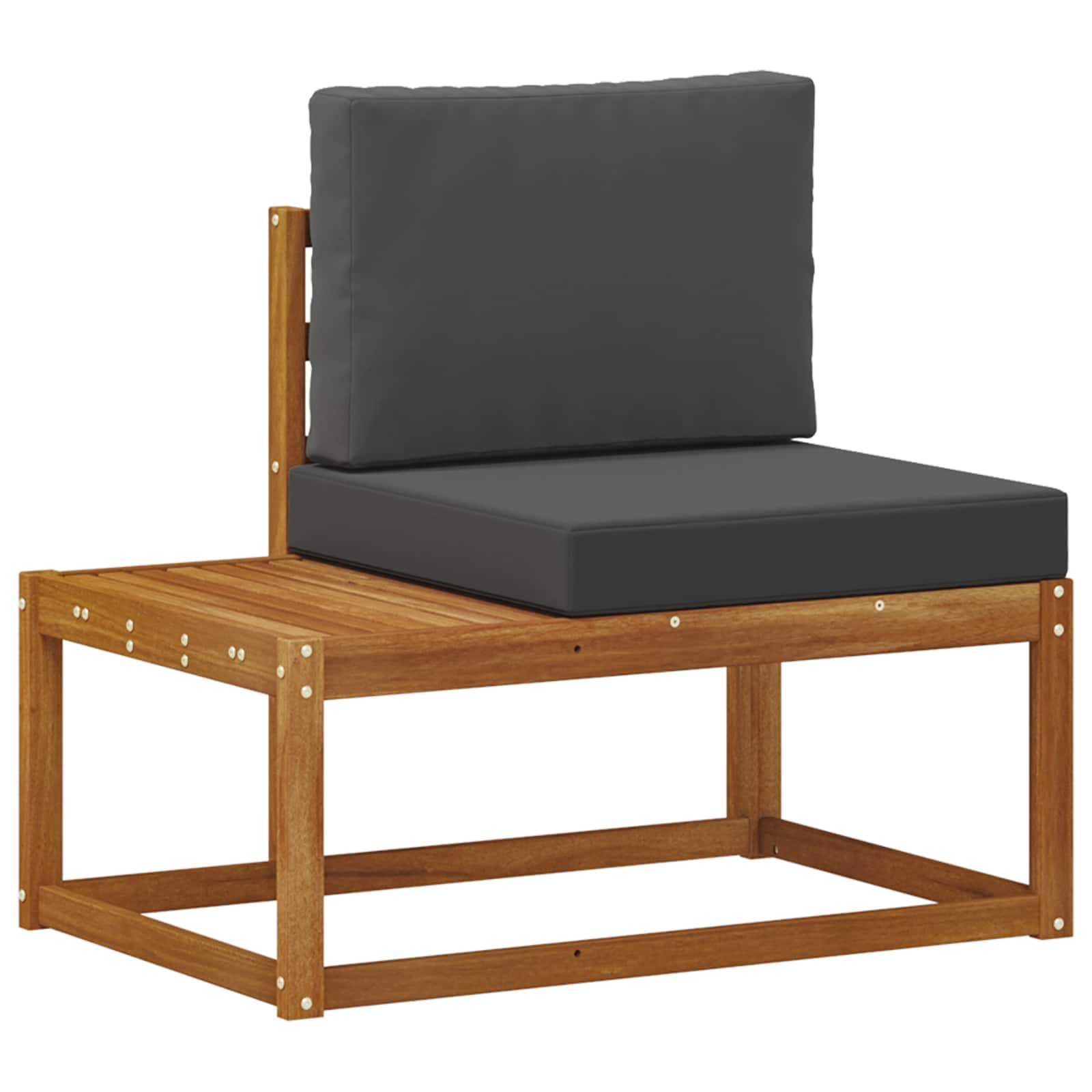 Set vanjskih sofa s jastukom 2 pcs Prirodna