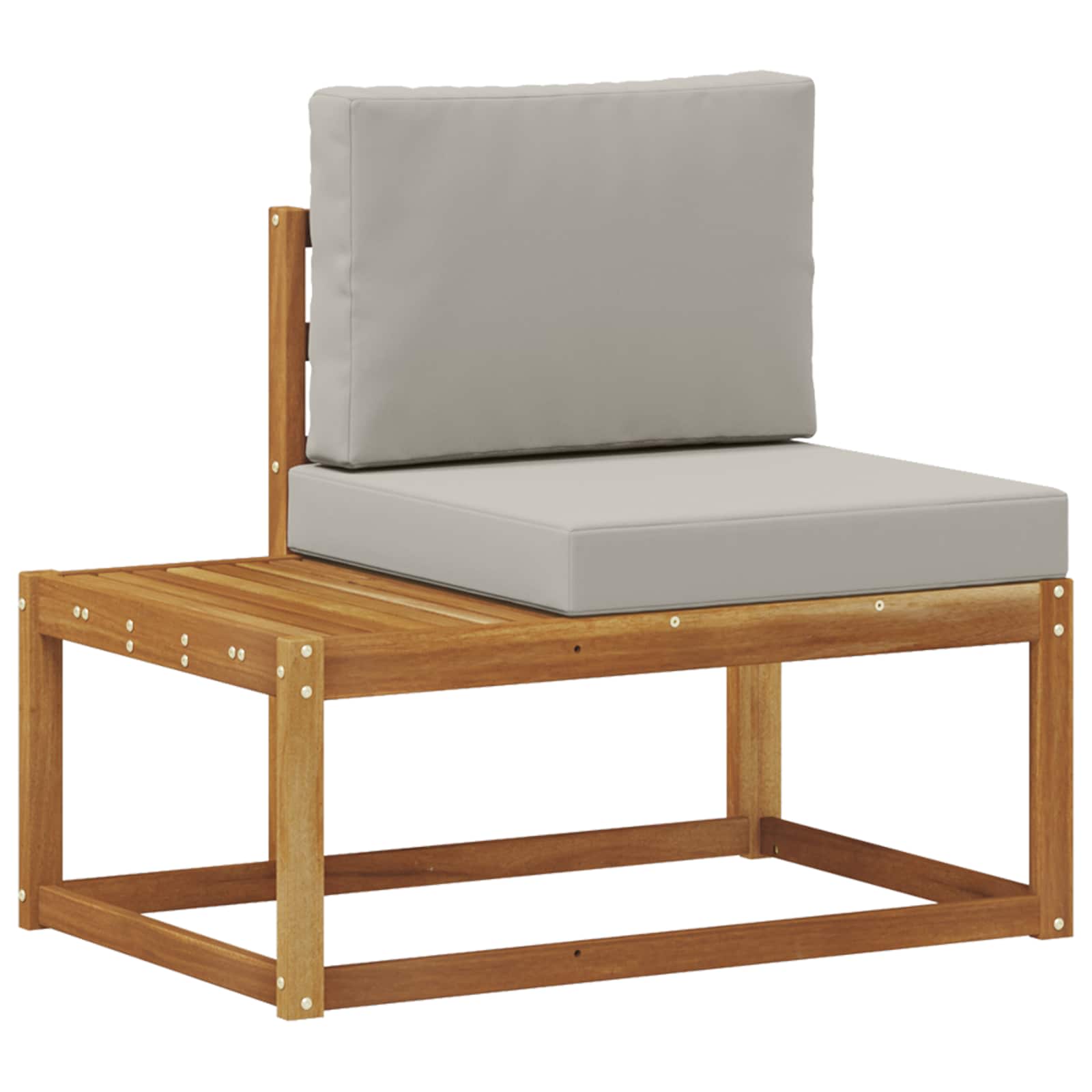 Set vanjskih sofa s jastukom 3 pcs Prirodna