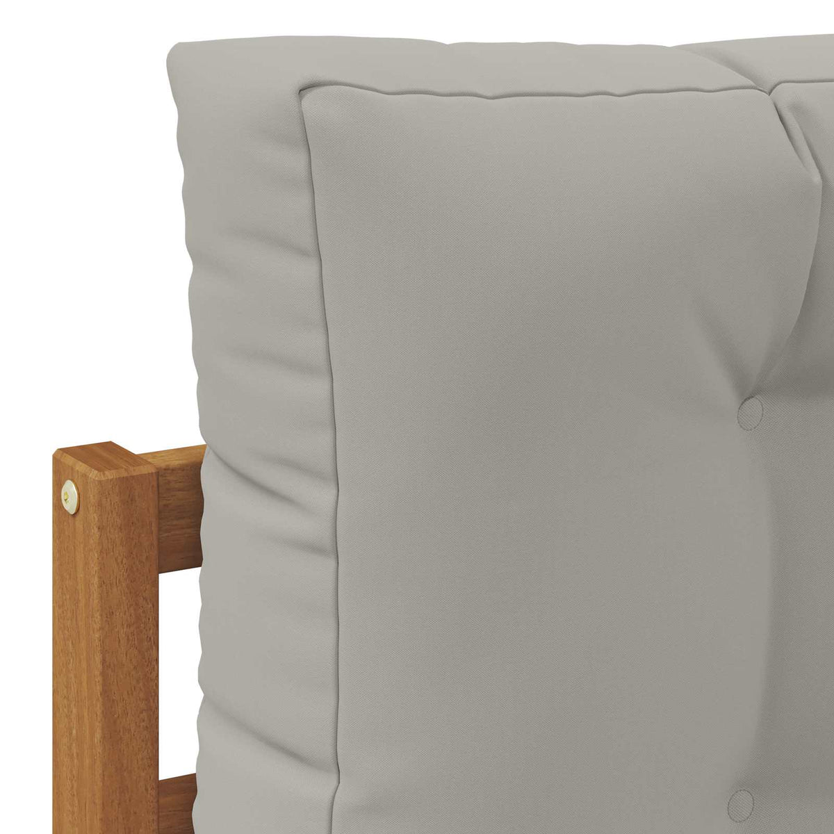 Set vanjskih sofa s jastukom 7 pcs Prirodna i svjetlosiva