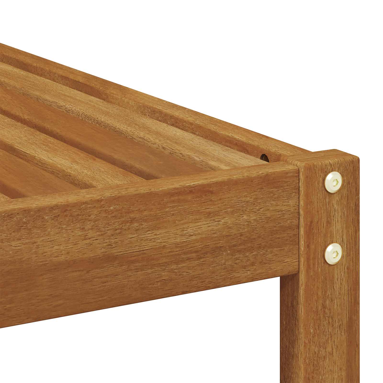 Set vanjskih sofa 10 pcs Prirodna Čvrsto drvo akacije