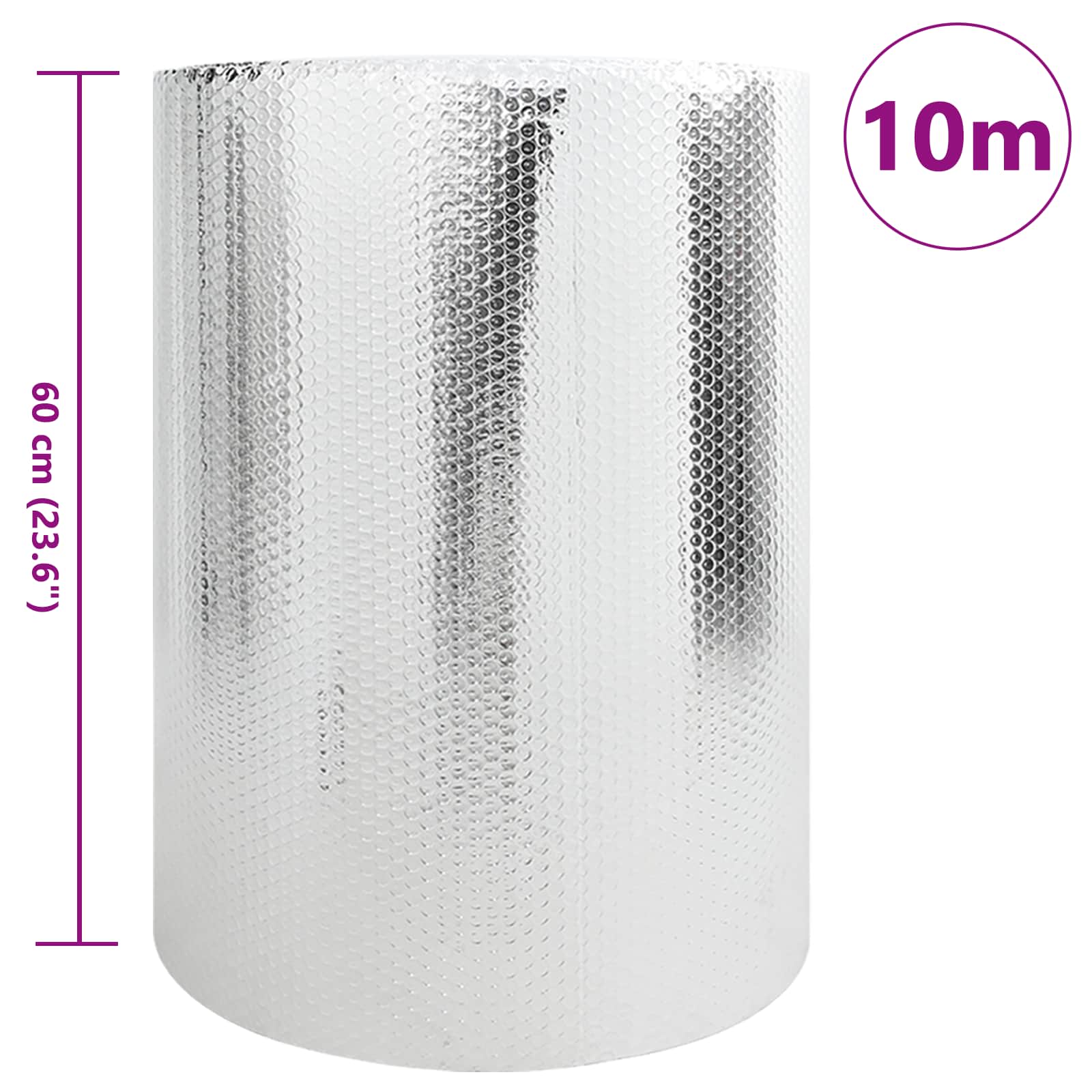 Reflektor topline za radijator Srebrno 10 x 0,6 m Polietilen