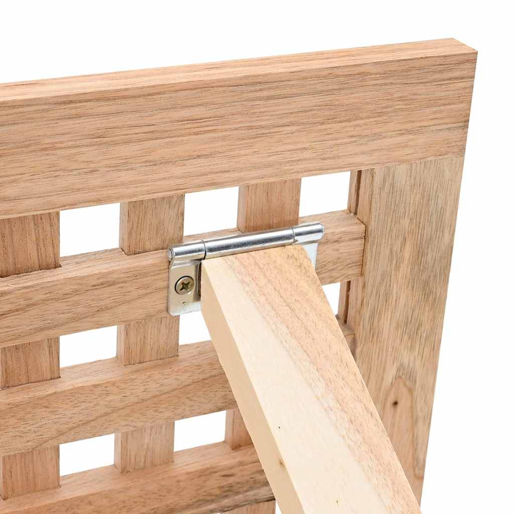Kava Stol Smeđa 33 x 33 x 40,5 cm Masivni drvo orah