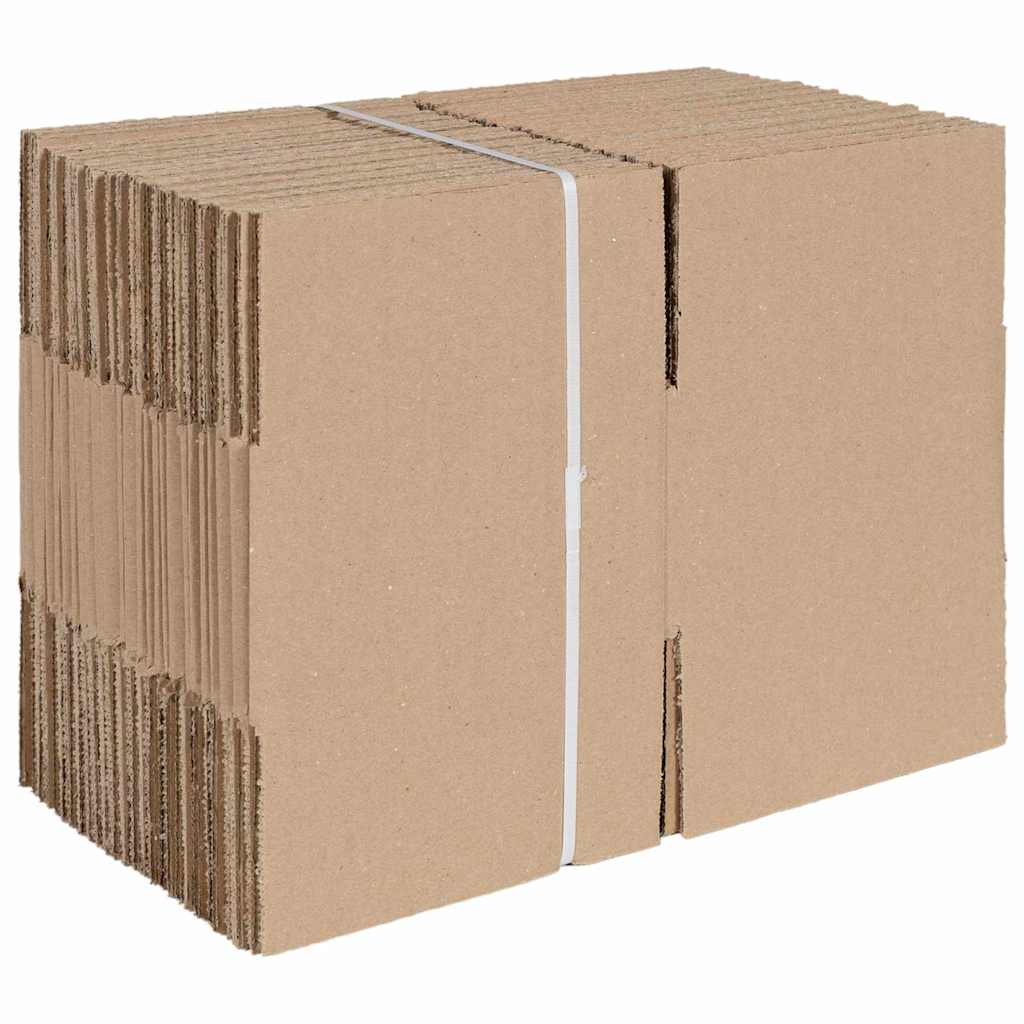 Preklopna kutija 50 pcs Prirodna 15 x 15 x 8 cm Karton