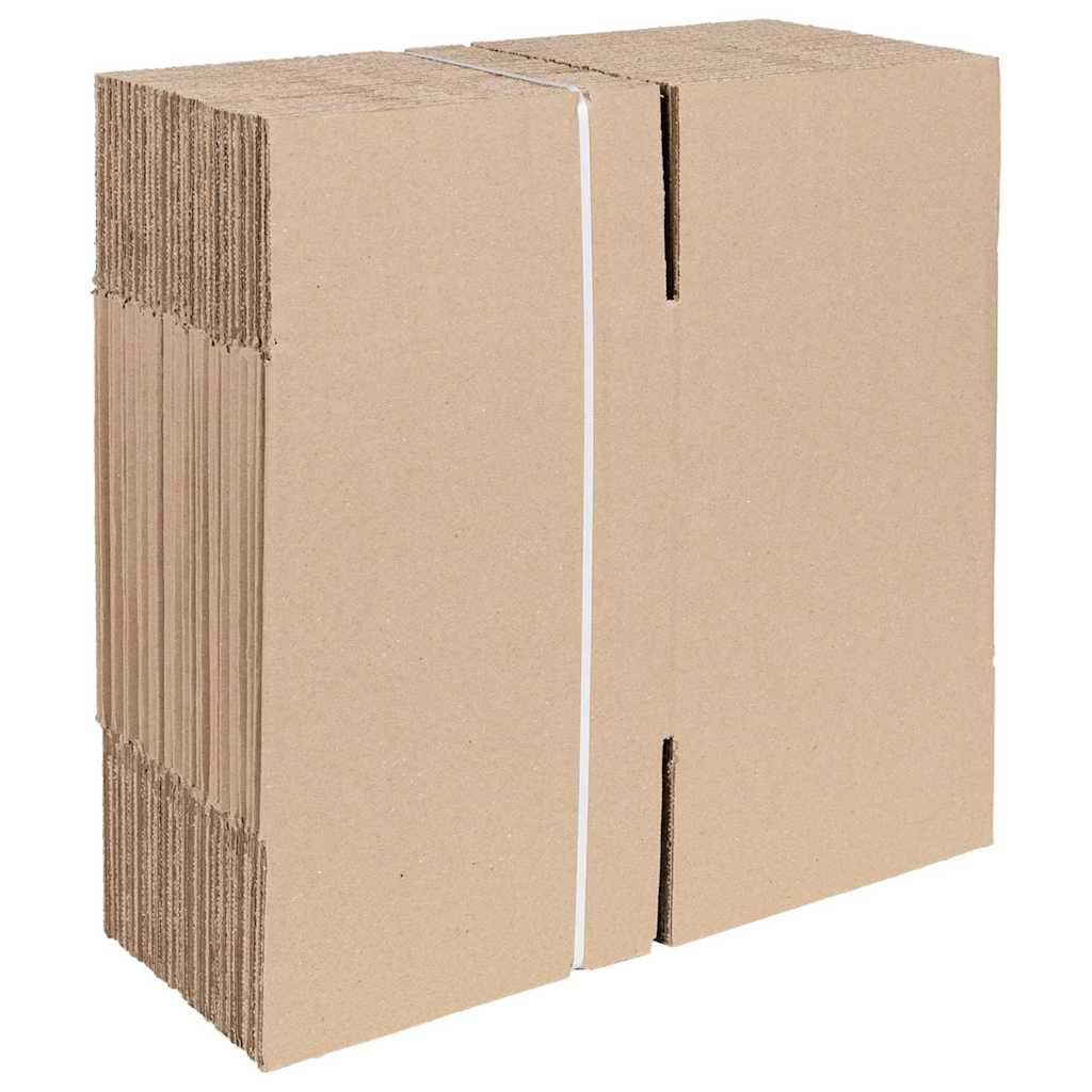Preklopna kutija 50 pcs Prirodna 20 x 20 x 20 cm Karton