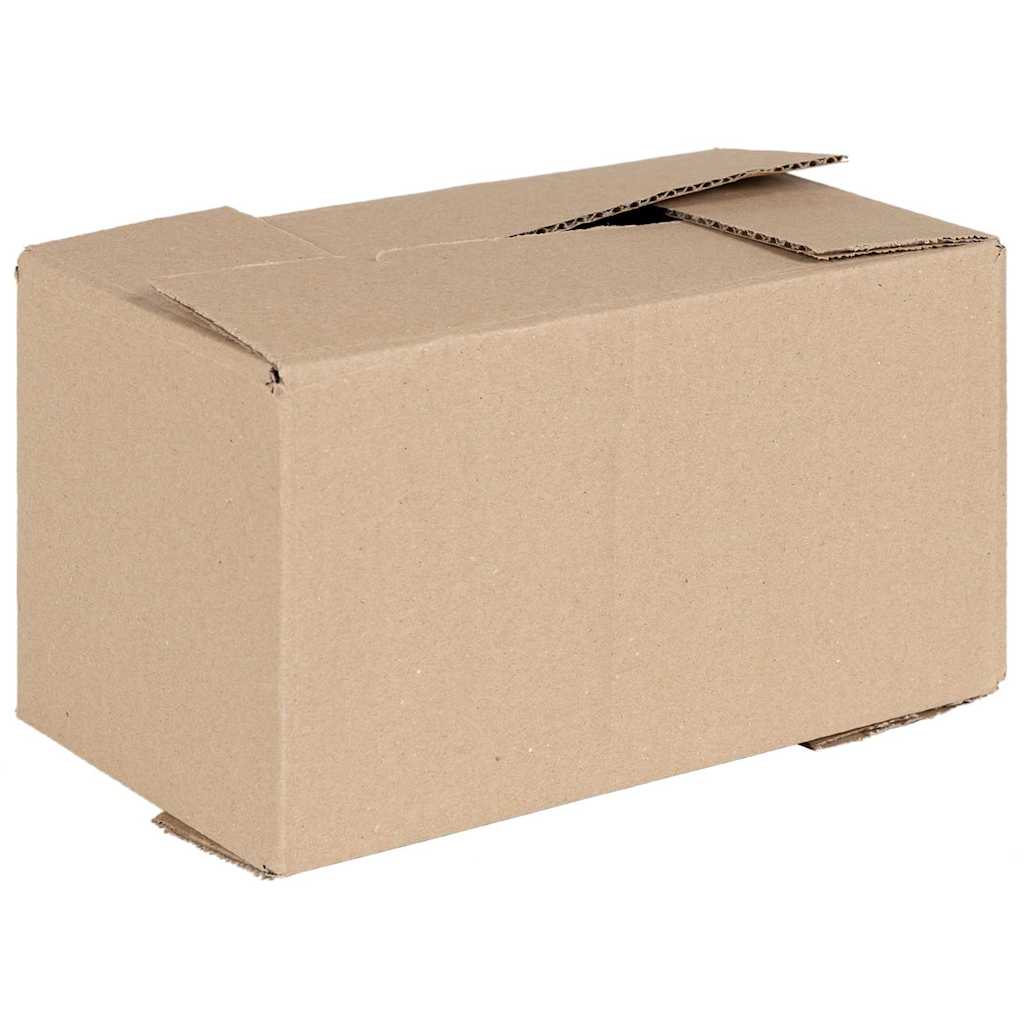 Preklopna kutija 50 pcs Prirodna 24 x 13 x 13 cm Karton