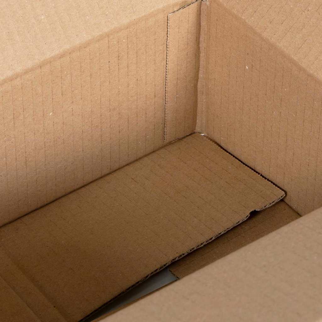 Preklopna kutija 50 pcs Prirodna 25 x 17,5 x 10 cm Karton