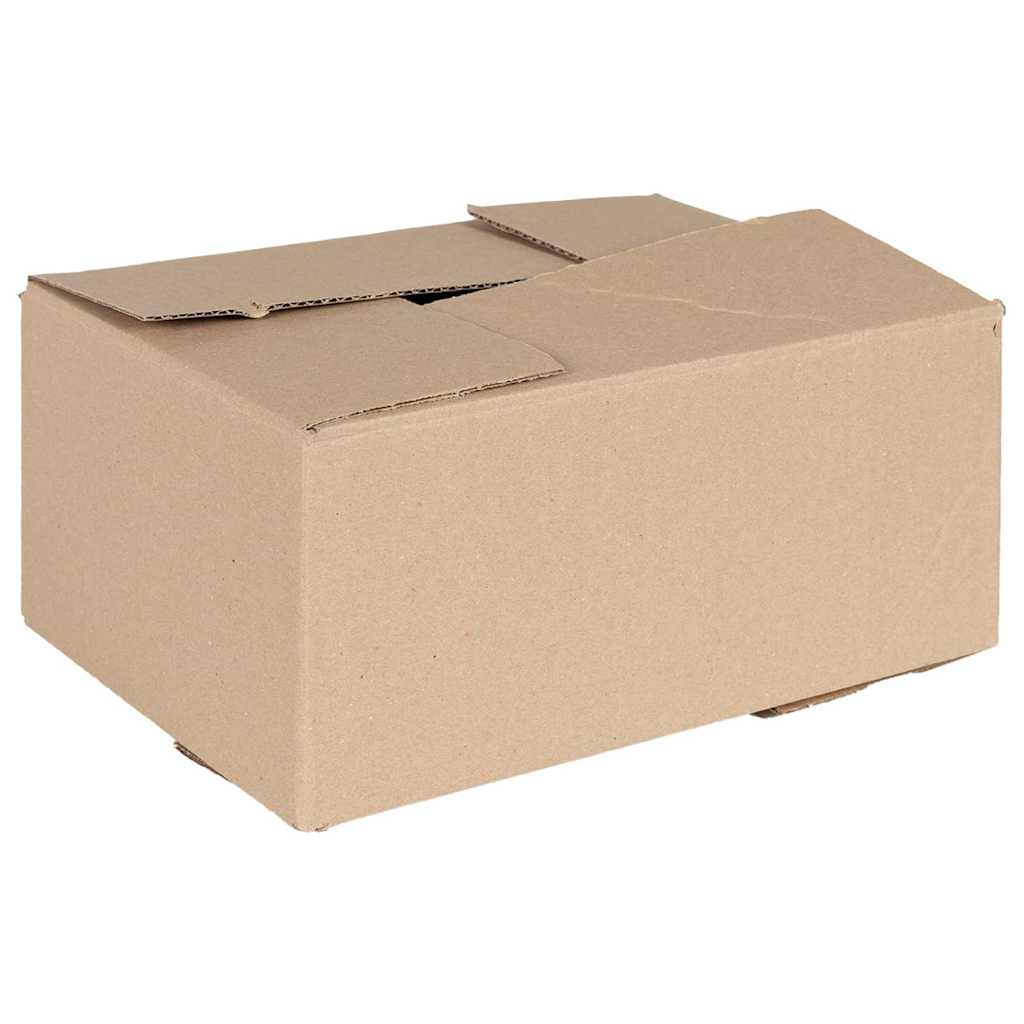 Preklopna kutija 50 pcs Prirodna 30 x 21,5 x 14 cm Karton