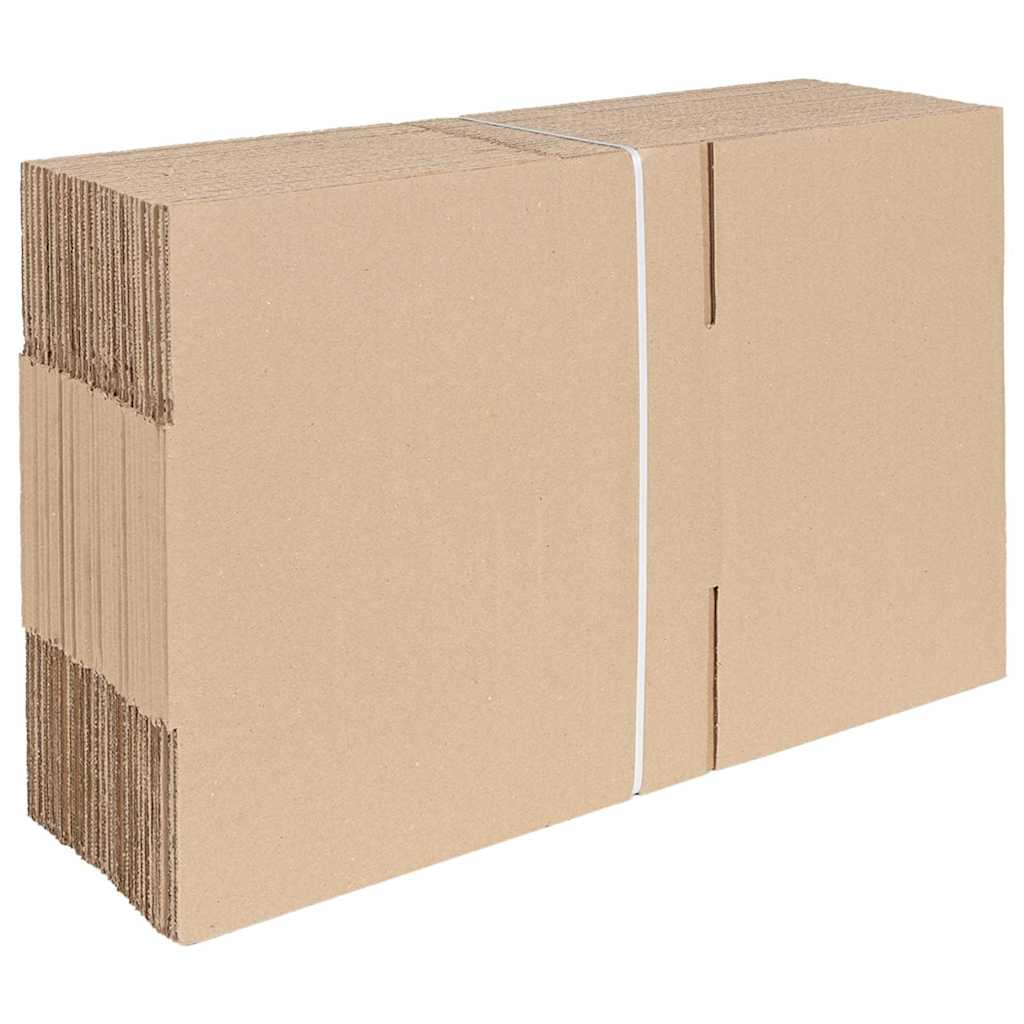 Preklopna kutija 50 pcs Prirodna 30 x 21,5 x 14 cm Karton