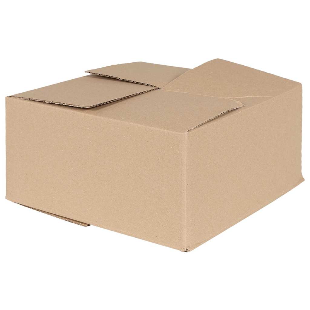 Preklopna kutija 50 pcs Prirodna 30 x 30 x 15 cm Karton