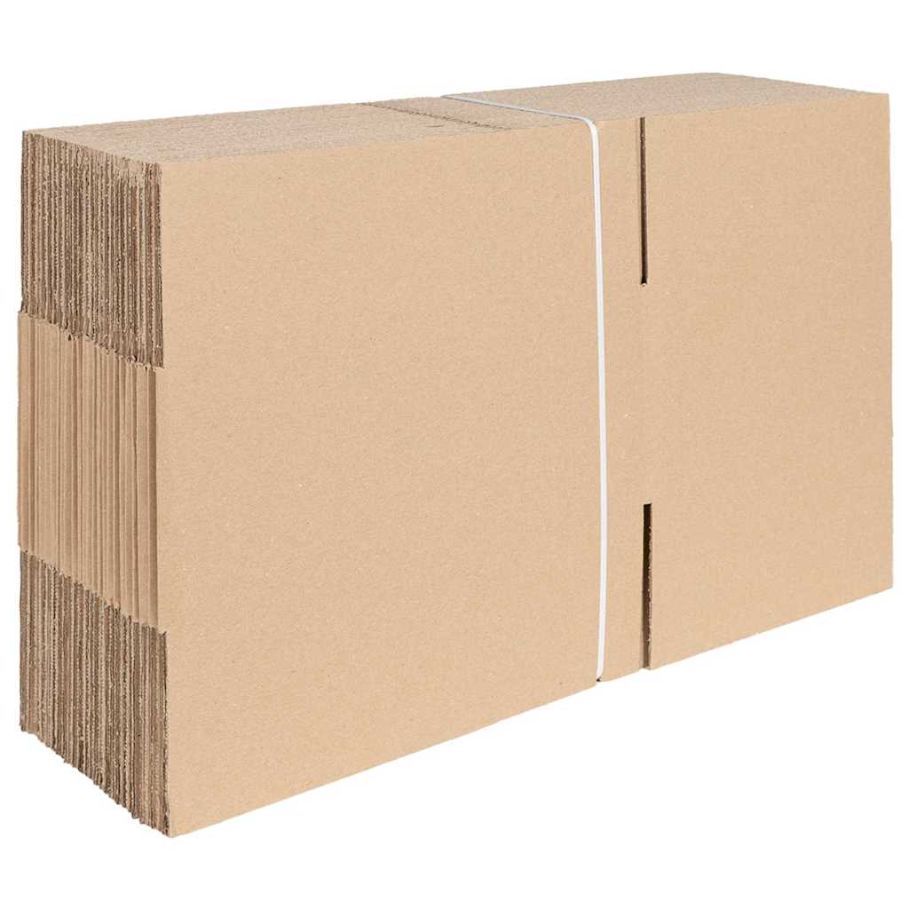Preklopna kutija 50 pcs Prirodna 35 x 24 x 15 cm Karton